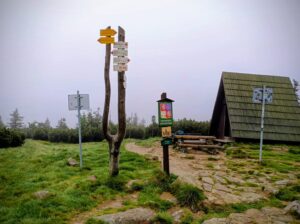Přístřešek na Vysokém kole.
