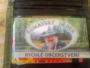 Vimperk – Nová Pec, pěšky přes Šumavu 60